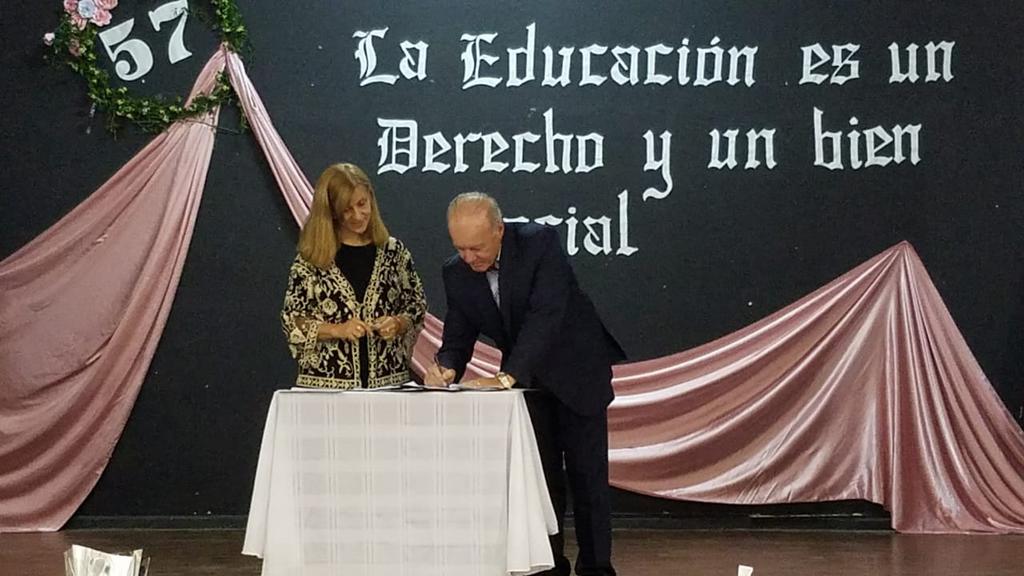 Firma De Convenio Con El Instituto Superior De Profesorado N Ngel C Rcano En El Marco De Sus